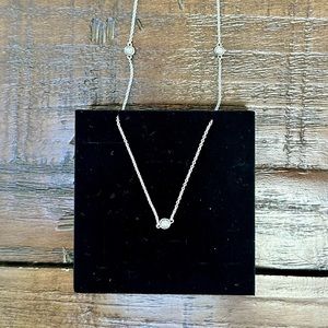 NEW Pandora Sterling Silver Dazzling Dainty Droplets Necklace